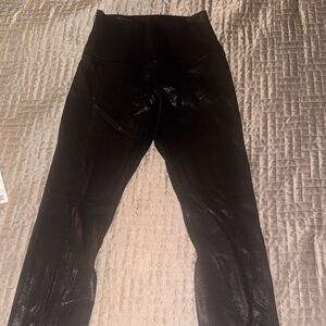 Lululemon Athletica Shimmering Black Leggings